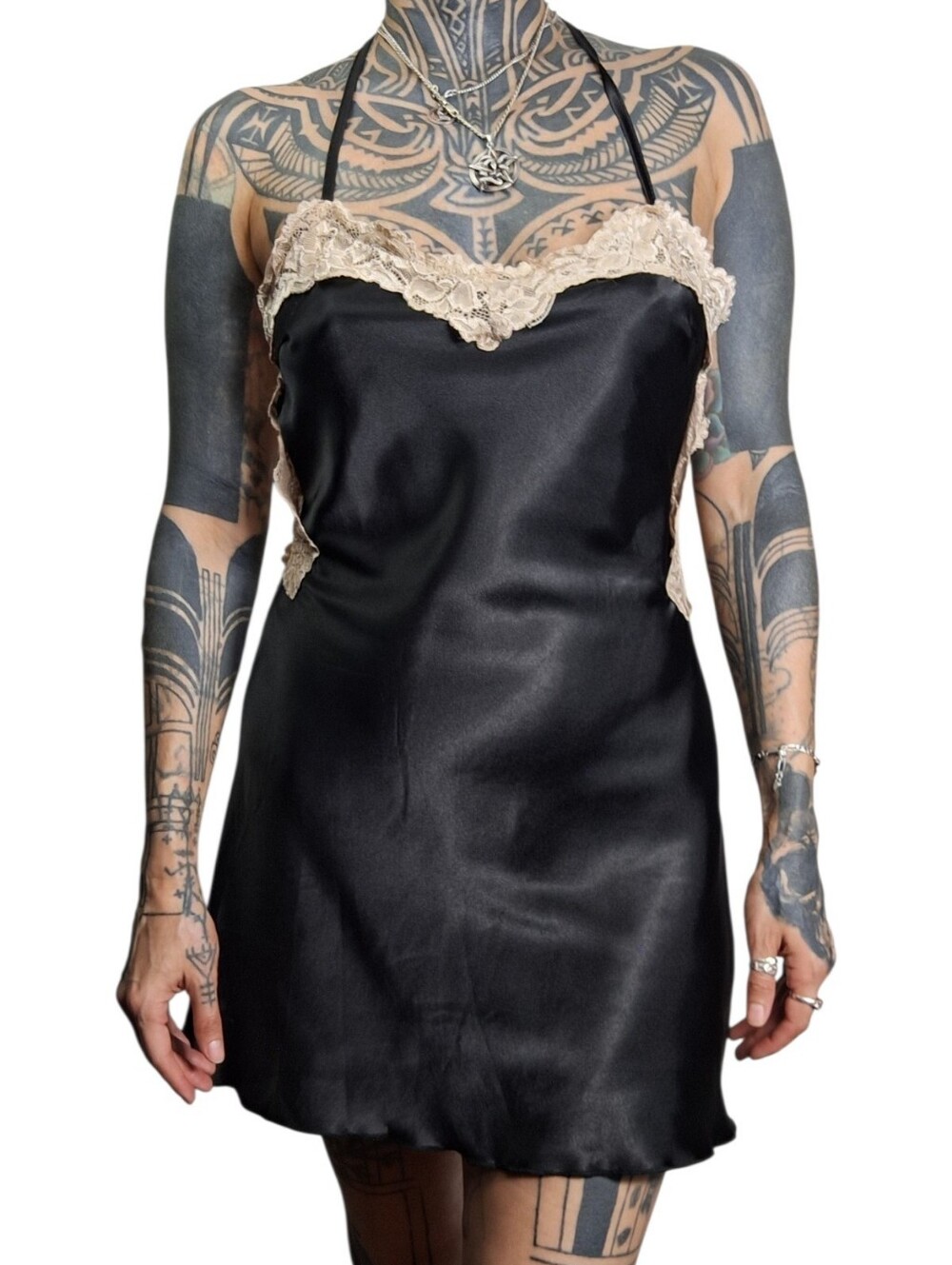 Vrg Grl Learn French Slip Mini Dress 6 Small Lace Romantic Coquette Fairy Grunge